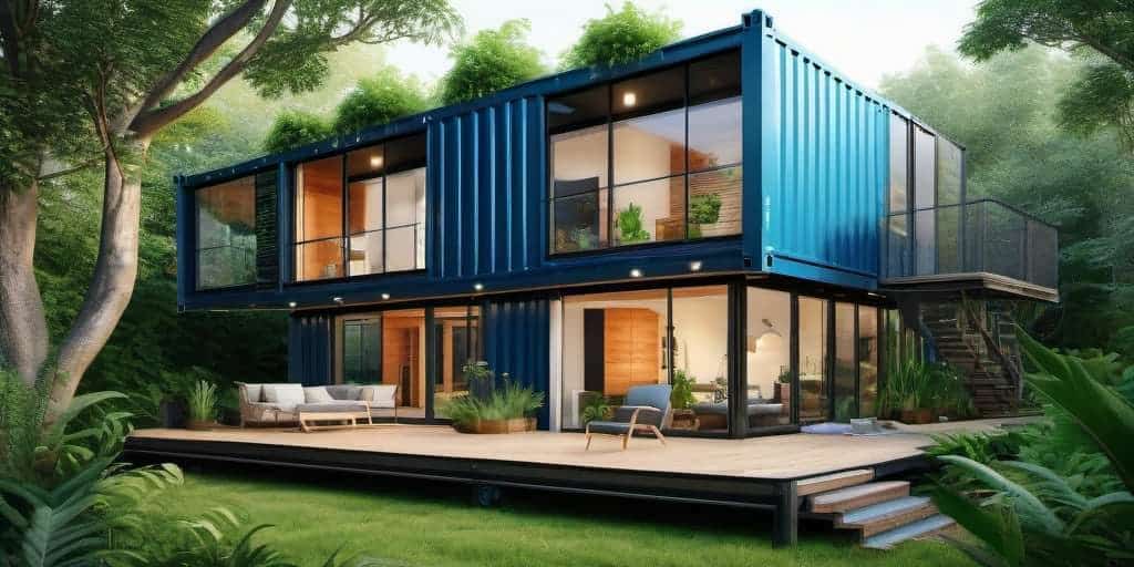 Casa container prefabricada